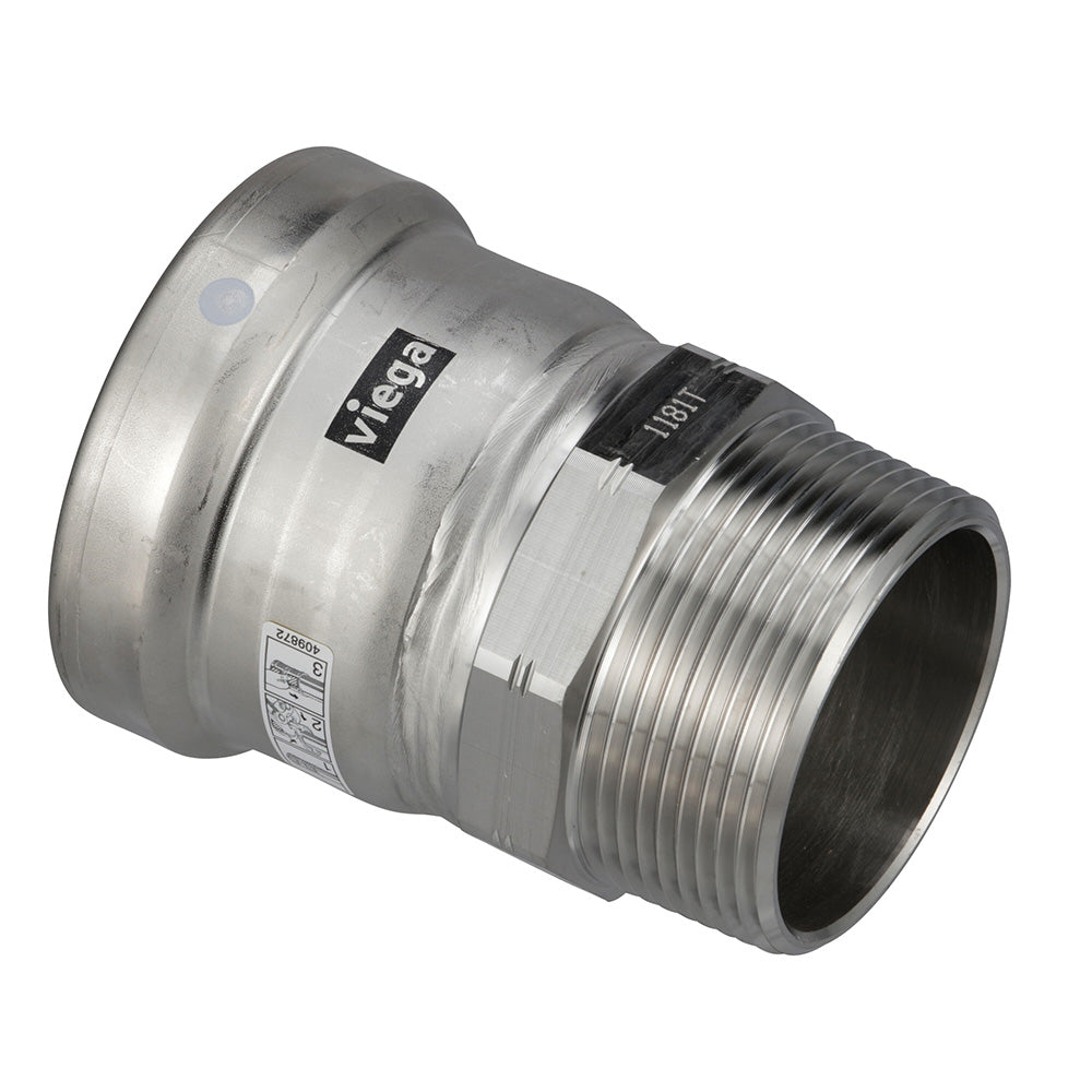 Viega MegaPress 316 FKM MPT Adapter 4 x 4 MPT 98310