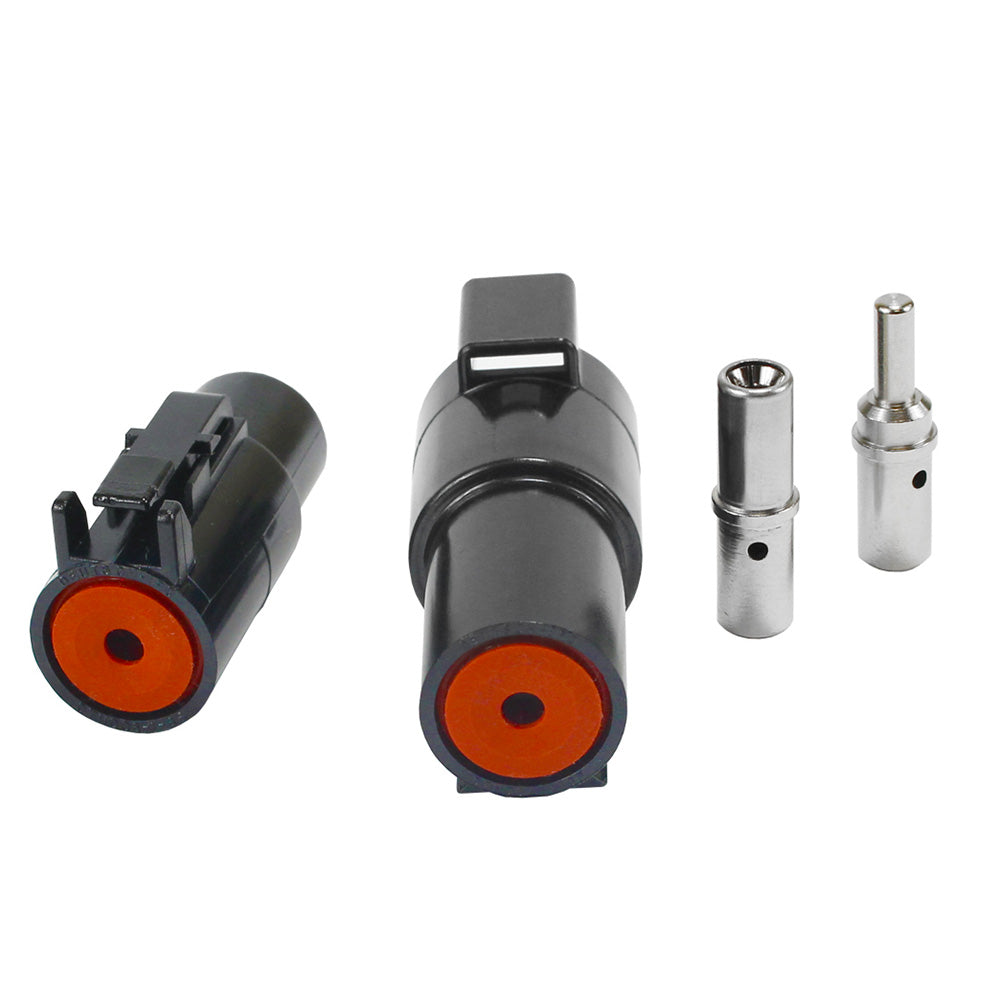 Pacer Deutsch 108 AWG DTHD Power Plug Receptacle wPin Socket TDTHD18KT