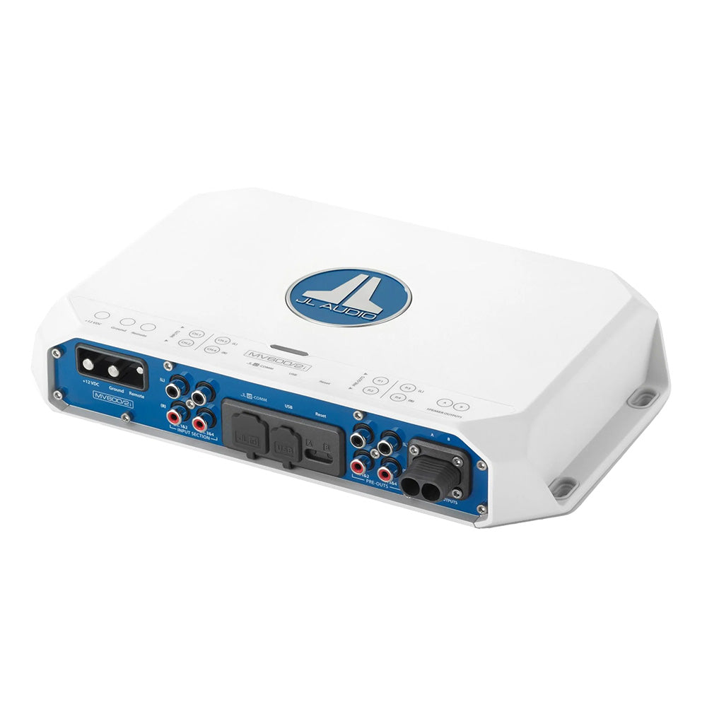 JL Audio MVI Series 600w 2 Channel FullRange Amplifier wIntegrated DSP MV6002i 0100333600