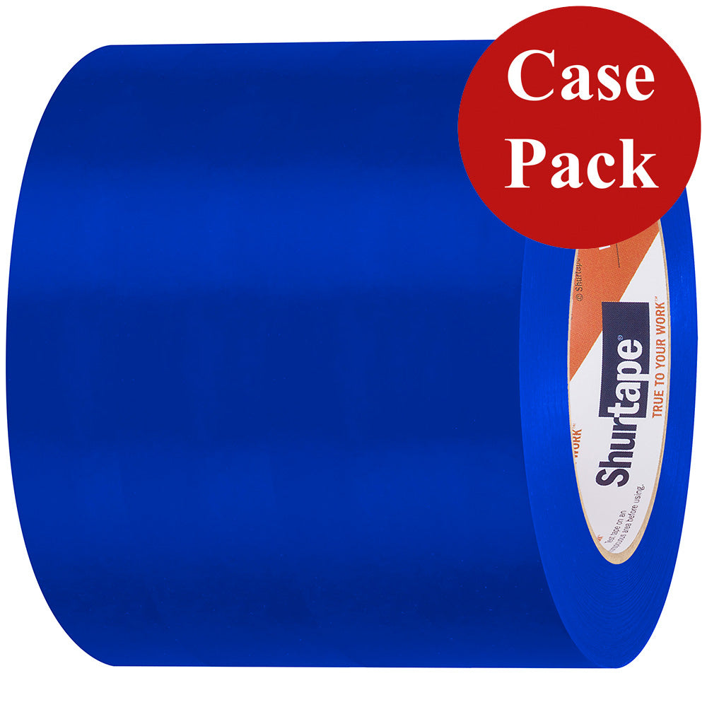 Shurtape UVResistant Marine Hull Preservation Tape 96MM 33M Roll Straight Edge Blue Case of 12 Rolls 105750C
