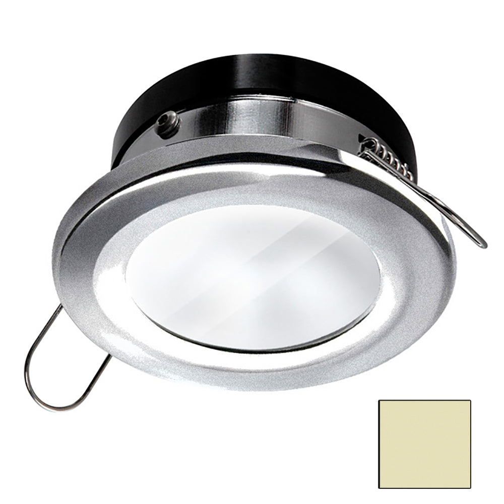 i2Systems Apeiron 45W Spring Mount Light Round Warm White Brushed Nickel Finish AP4W30KPW41