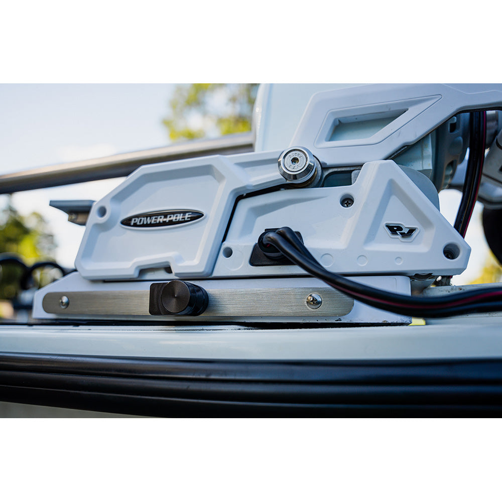 Secure Outdoors Elite Lock Single PowerPole PV Silver SOELSPVSV