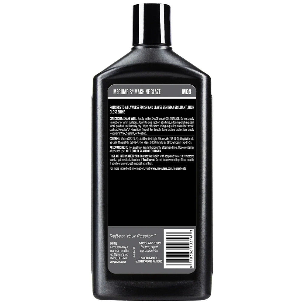 Meguiars Professional Machine Glaze 16oz M0316