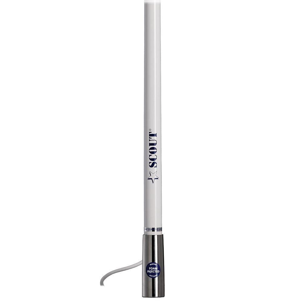 Scout 4 White AMFM Antenna Fiberglass PF AN NAMFM011T