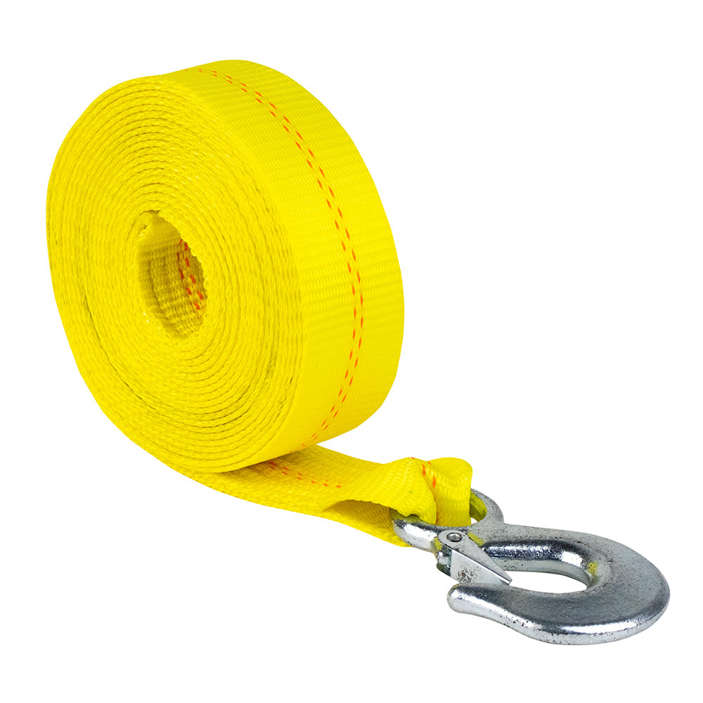 Powerwinch Tow Tight Winch Strap 2 x 20 Yellow 21261