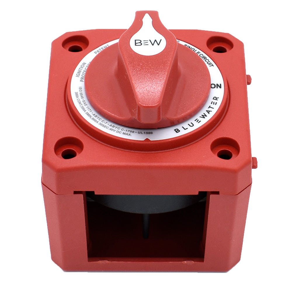 Bluewater OnOff Switch Battery Switch Surface Mount Red 980000611