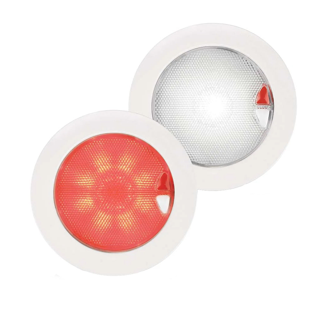 Hella Marine EuroLED150 RedWhite Touch Switch White Bezel 980630001