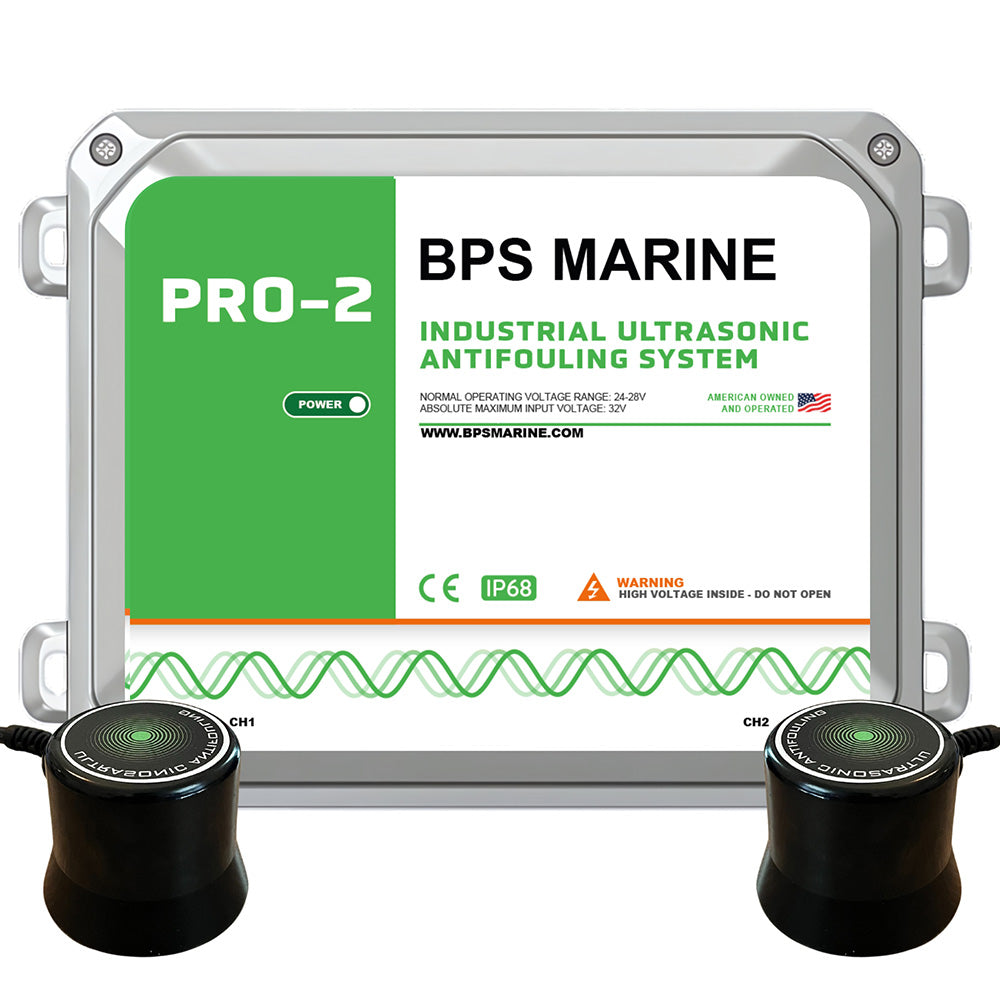 BPS Marine PRO2 2Transducer Ultrasonic Antifouling System 24VDC 24VPRO2