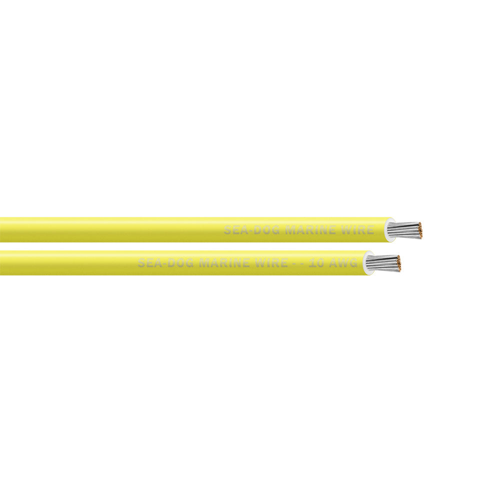 SeaDog 10 AWG Yellow Primary Wire 25 8010030