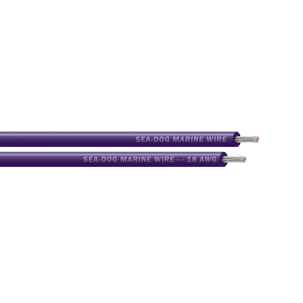 SeaDog 18 AWG Purple Primary Wire 100 8018102