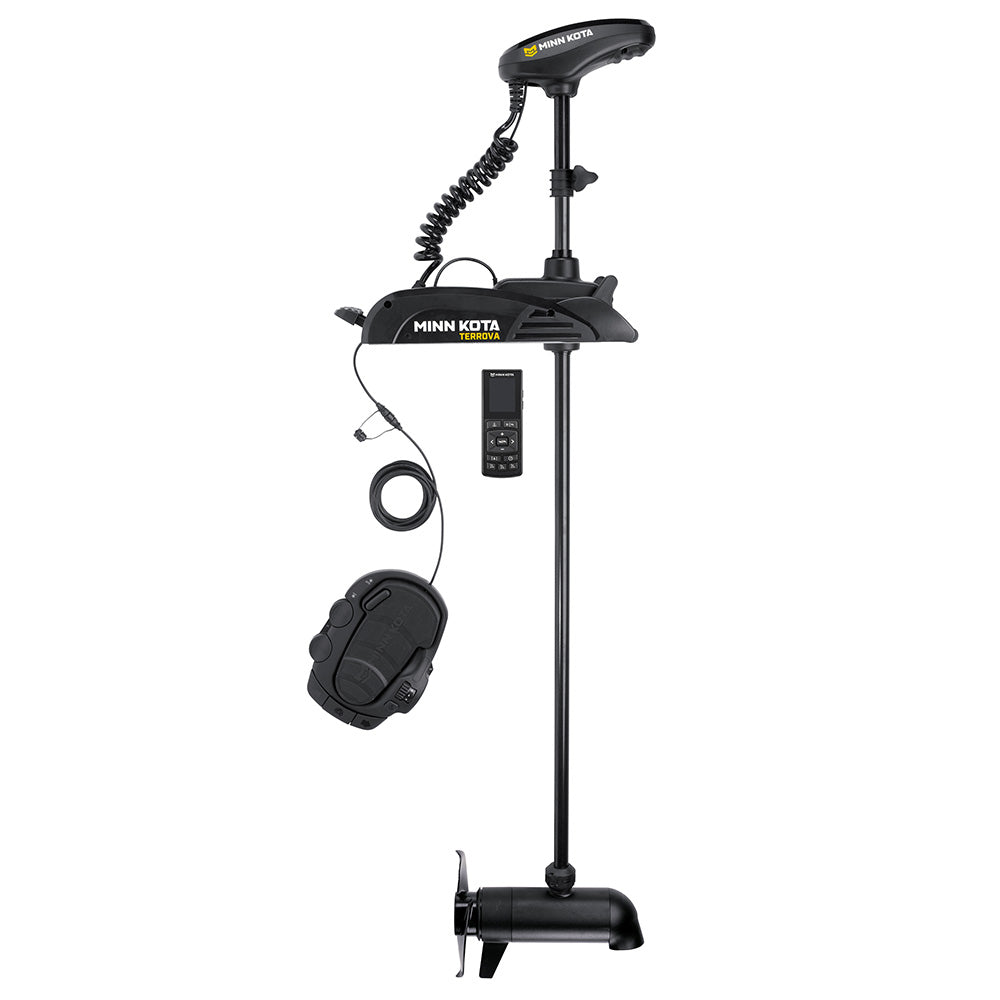 Minn Kota Terrova 112 Trolling Motor DSCWR 36V 112lb Thrust 72 Shaft Wireless Remote 1358309