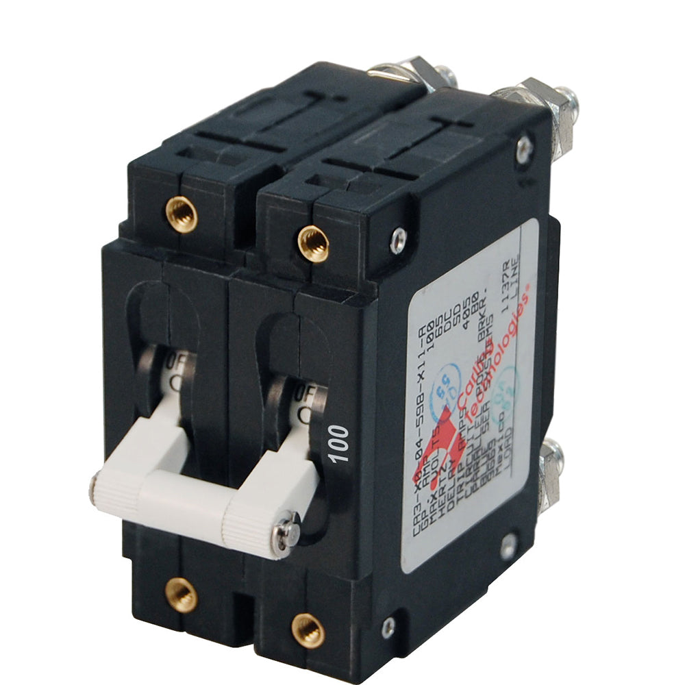 Blue Sea 7258 CSeries Double Pole Circuit Breaker 100A 7258