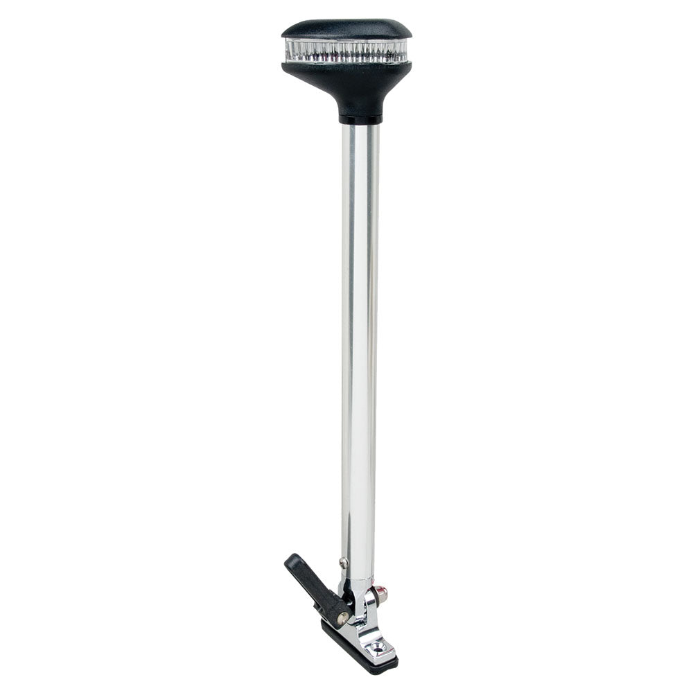 Perko Stealth Series LED Fold Down AllRound Light Vertical Mount 1338 Height 2NM Range 1642DP0CHR