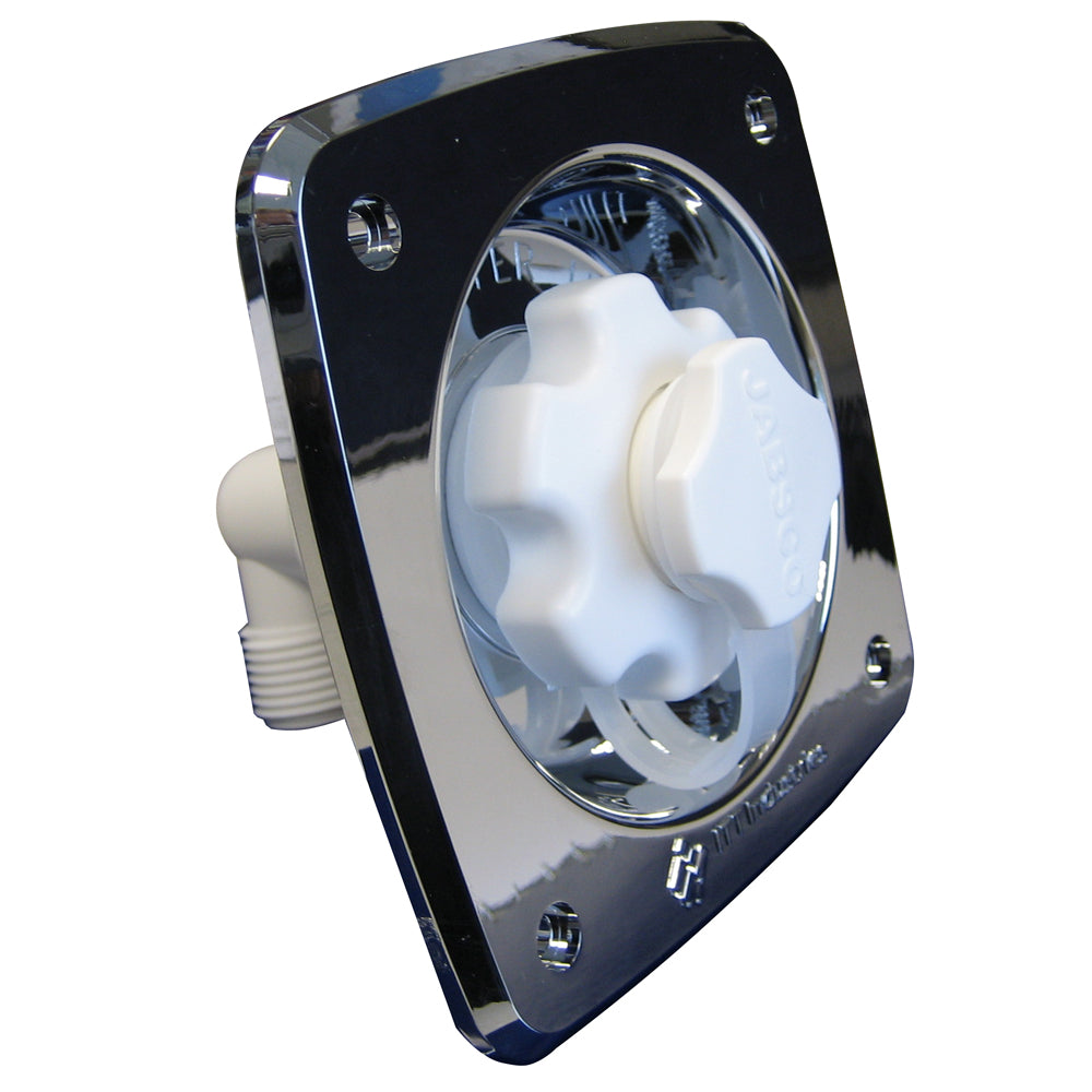 Jabsco Flush Mount Water Pressure Regulator 45psi Chrome 444112045