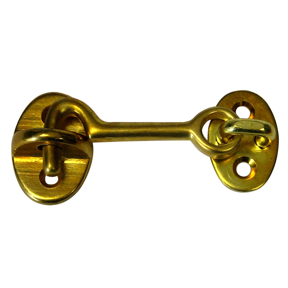 Whitecap Cabin Door Hook Polished Brass 2 S1401BC