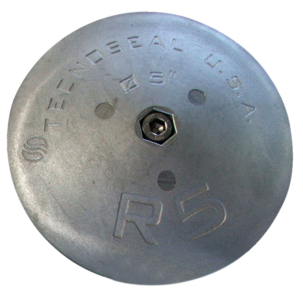 Tecnoseal R5 Rudder Anode Zinc 5 Diameter x 78 Thickness R5