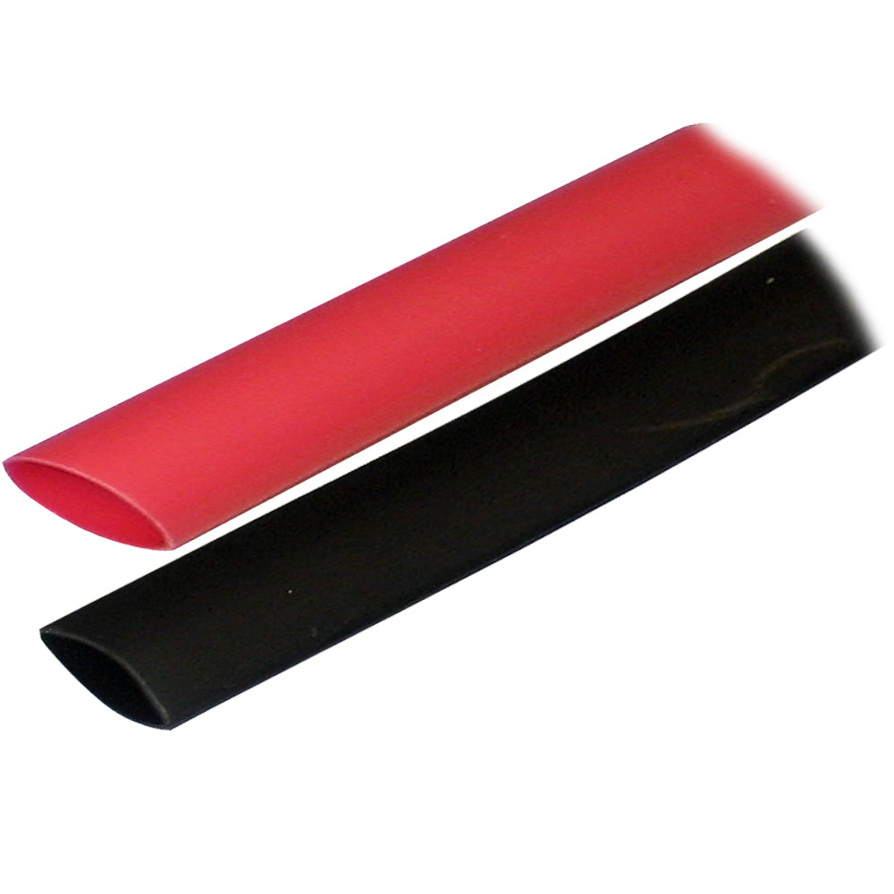 Ancor Adhesive Lined Heat Shrink Tubing ALT 34 x 3 2Pack BlackRed 306602