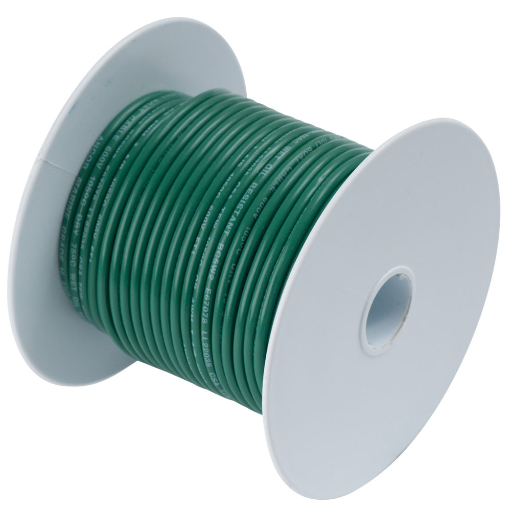 Ancor Green 18 AWG Tinned Copper Wire 500 100350
