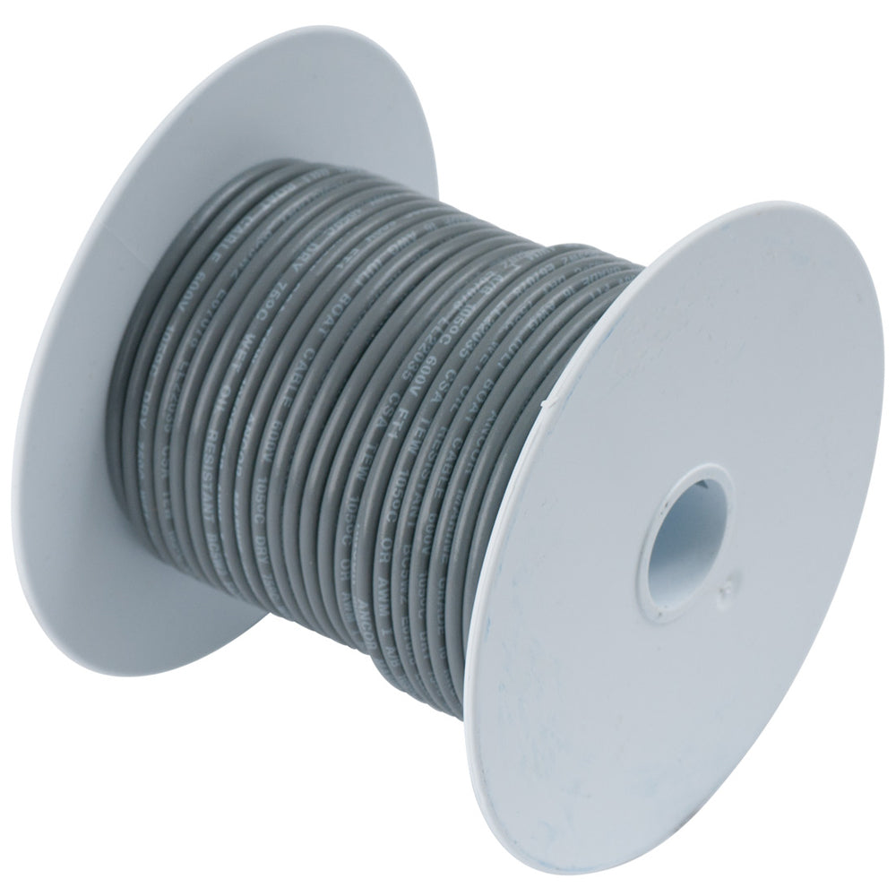 Ancor Grey 16 AWG Tinned Copper Wire 25 182403