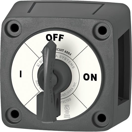 Blue Sea 6004200 Single Circuit ONOFF wLocking Key  Black 6004200