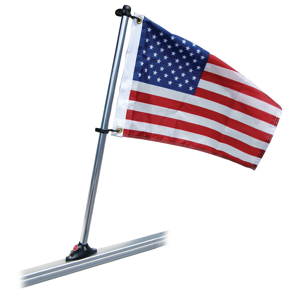 Taylor Made Pontoon 30 Flag Pole Mount 16 x 24 US Flag 922