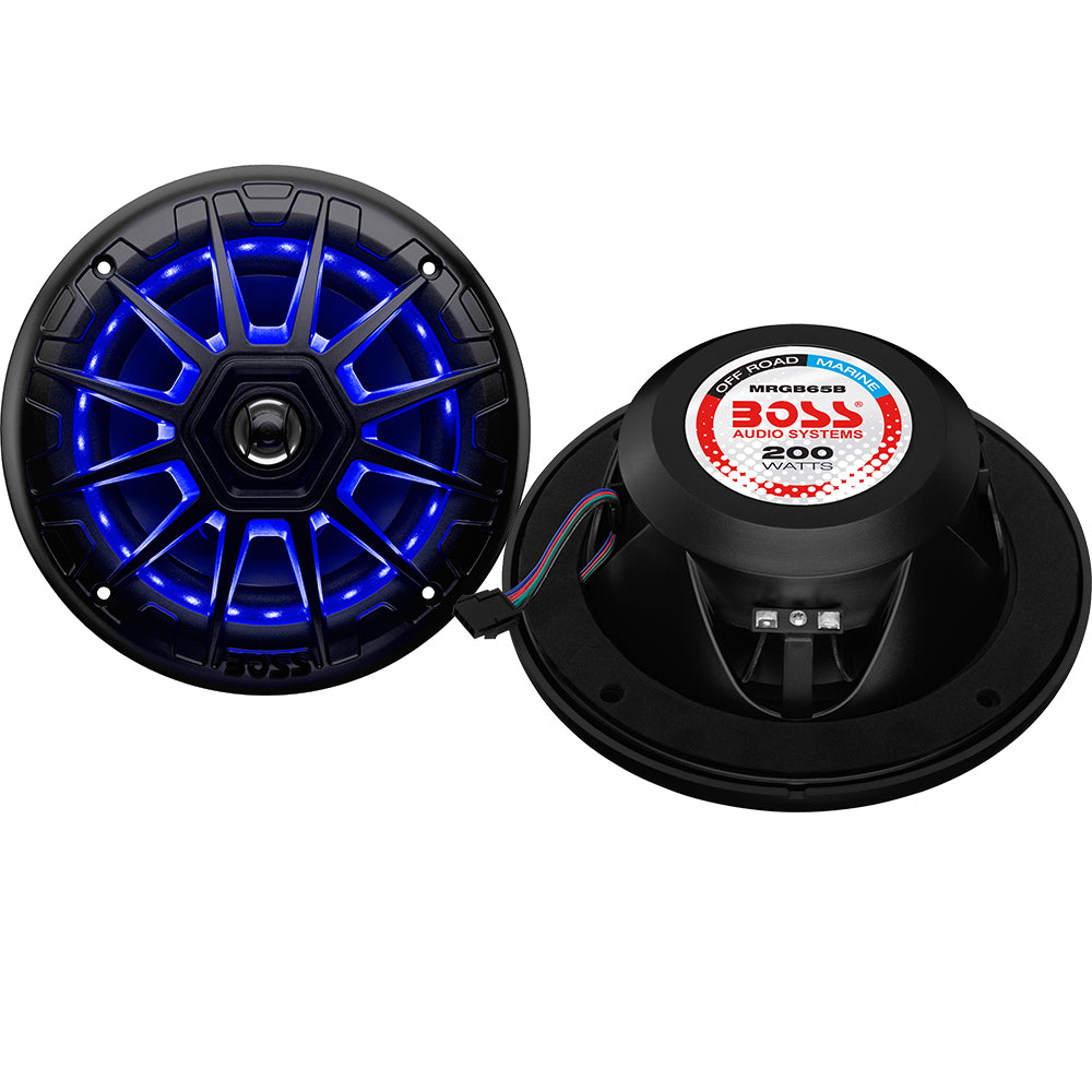Boss Audio 65 MRGB65B Speakers Black 200W MRGB65B
