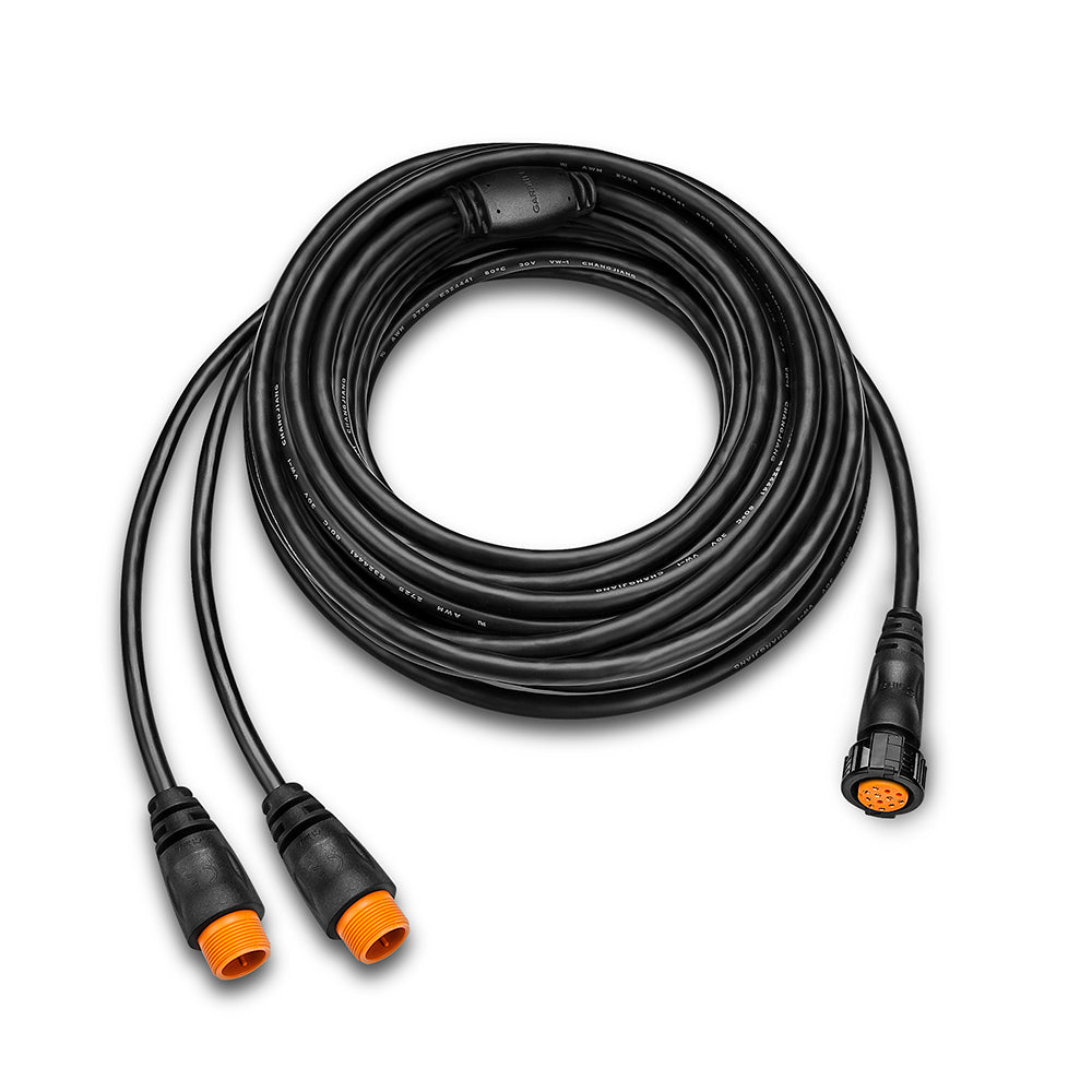 Garmin 12Pin Transducer YCable PortStarboard 10m 0101222500
