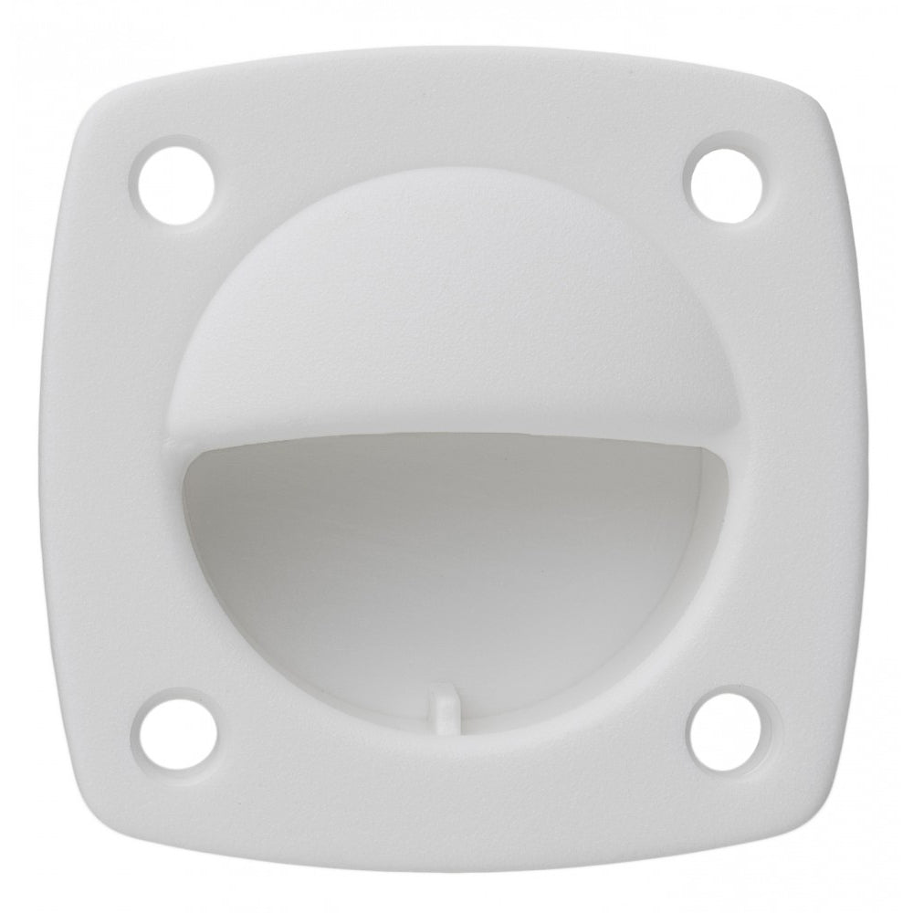 Whitecap Nylon Flush Pull Small White 3360WC
