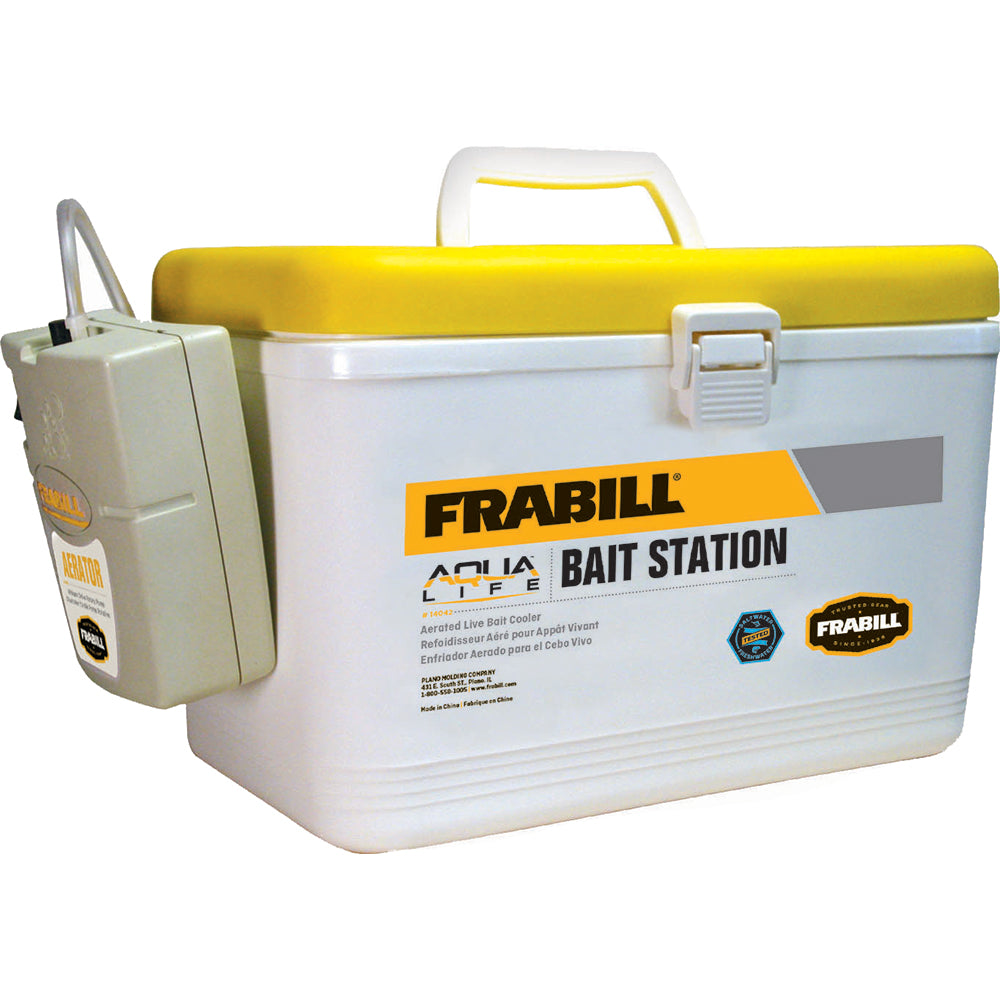 Frabill Bait Box wAerator 8 Quart 14042
