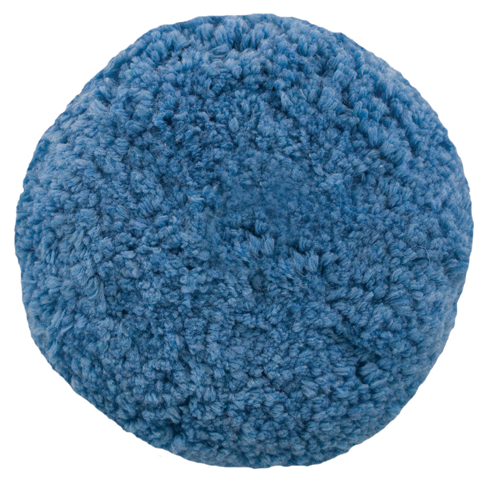 Presta Rotary Blended Wool Buffing Pad Blue Soft Polish 890144