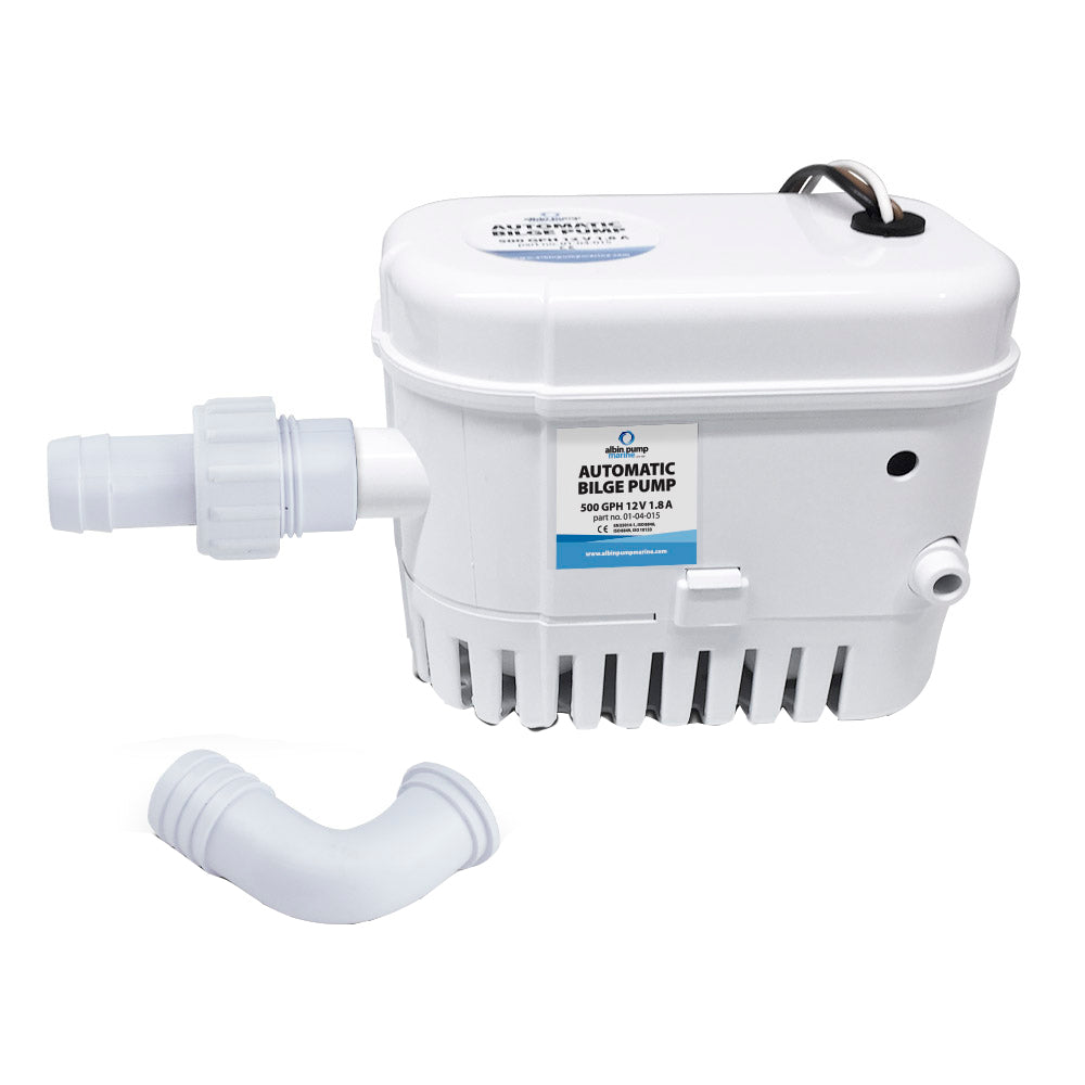 Albin Group Automatic Bilge Pump 500 GPH 12V 0104015