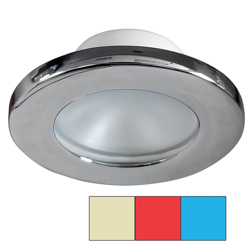 i2Systems Apeiron A3120 Screw Mount Light Red Warm White Blue Chrome Finish A3120Z11HCE