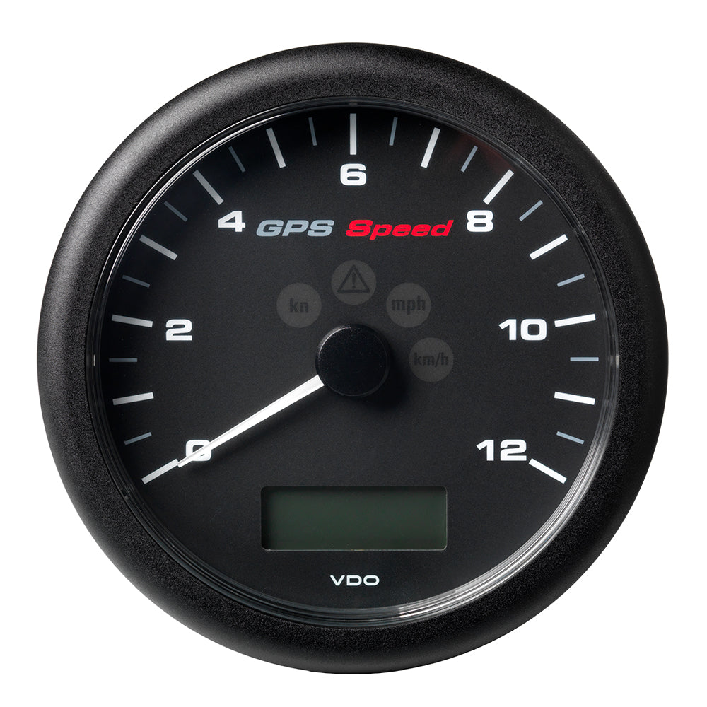 Veratron 414 110MM ViewLine GPS Speedometer 012 KNOTSKMHMPH 8 to 16V Black Dial Bezel A2C59501987