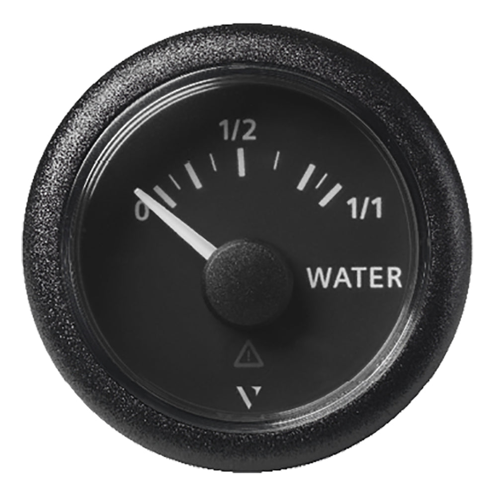 Veratron 52MM 2116 ViewLine Fresh Water Resistive 3 to180 OHM Black Dial Round Bezel A2C59514097
