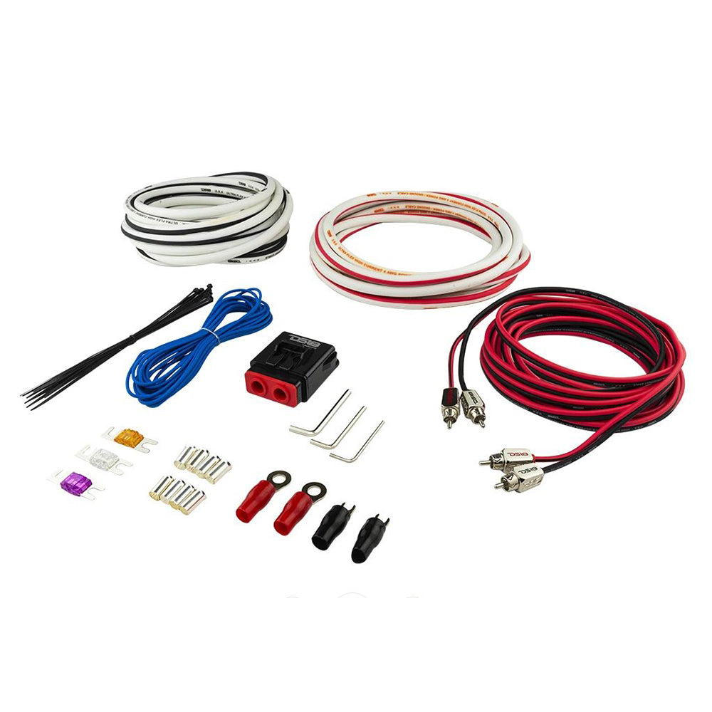 DS18 Hydro Power Amplifier Install Kit 4GA MOFCKIT4