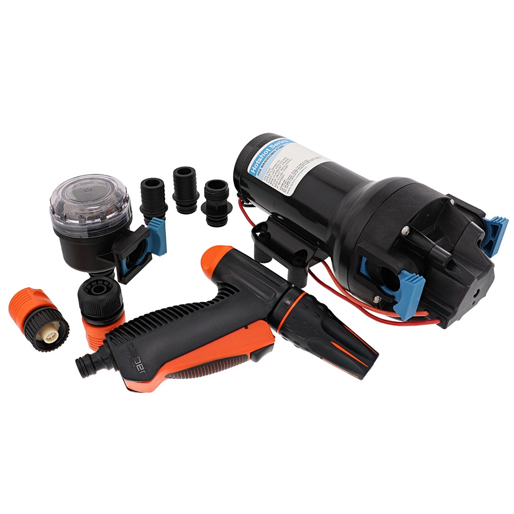 Jabsco HotShot HD6 Heavy Duty Washdown Pump 12V 6 GPM 70 PSI P601J219N3A