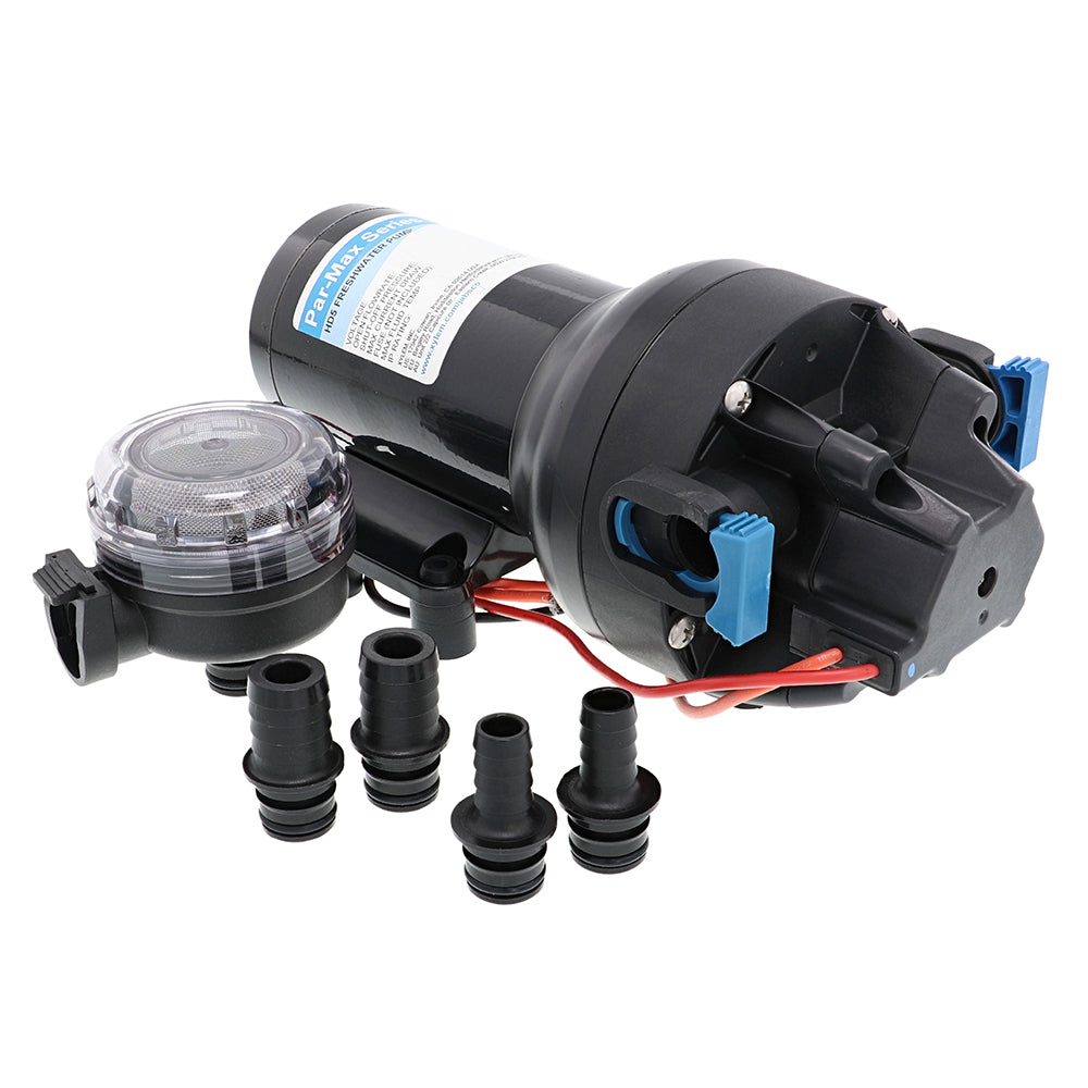 Jabsco ParMax HD5 Heavy Duty Water Pressure Pump 12V 5 GPM 40 PSI P501J115S3A