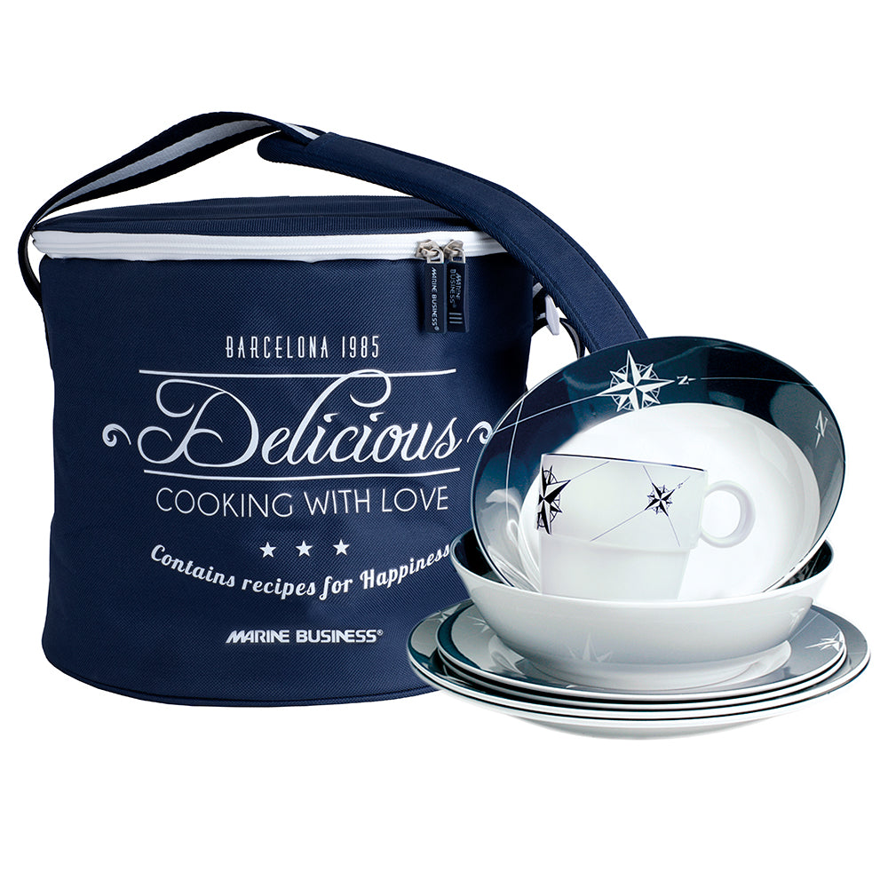 Marine Business Melamine Tableware Basket NORTHWIND Set of 16 15147