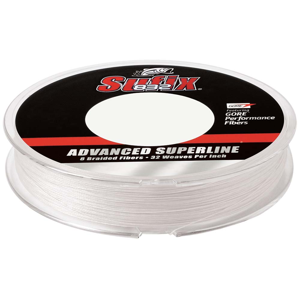 Sufix 832 Advanced Superline Braid 20lb Ghost 300 yds 660120GH