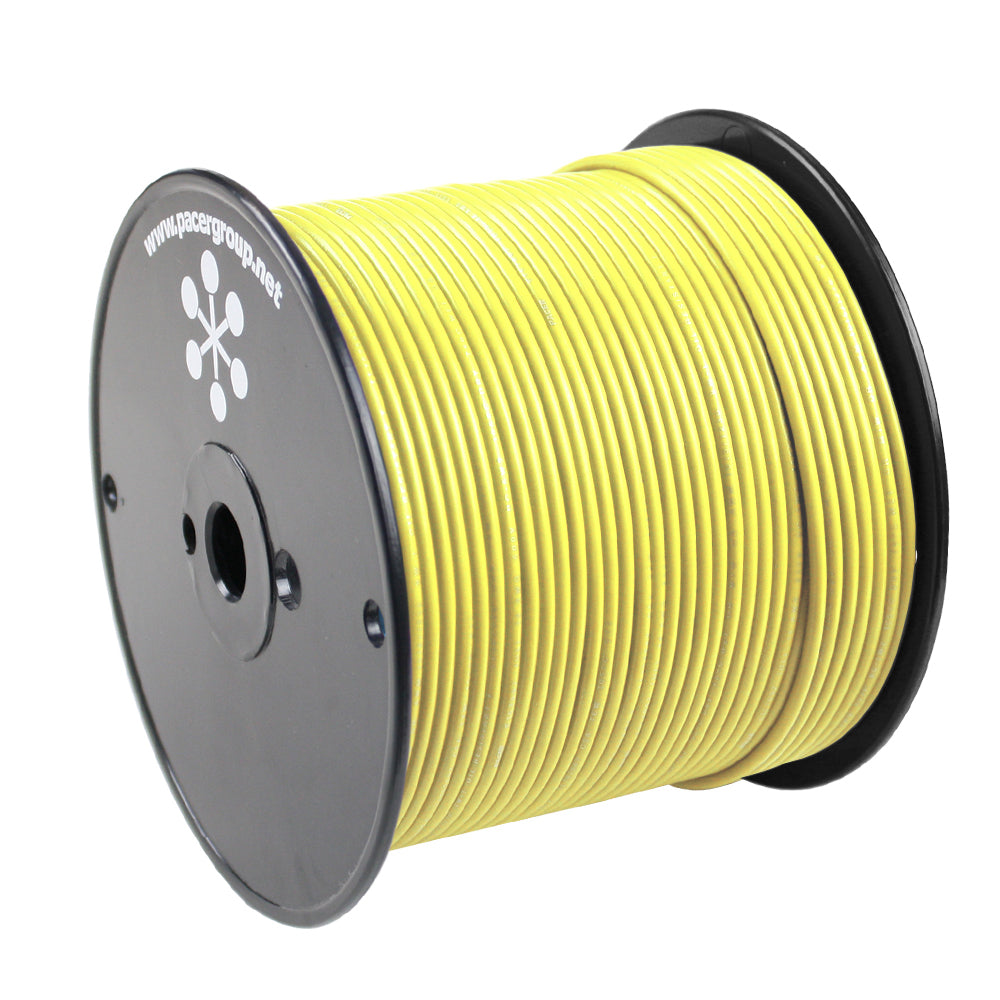 Pacer Yellow 18 AWG Primary Wire 500 WUL18YL500