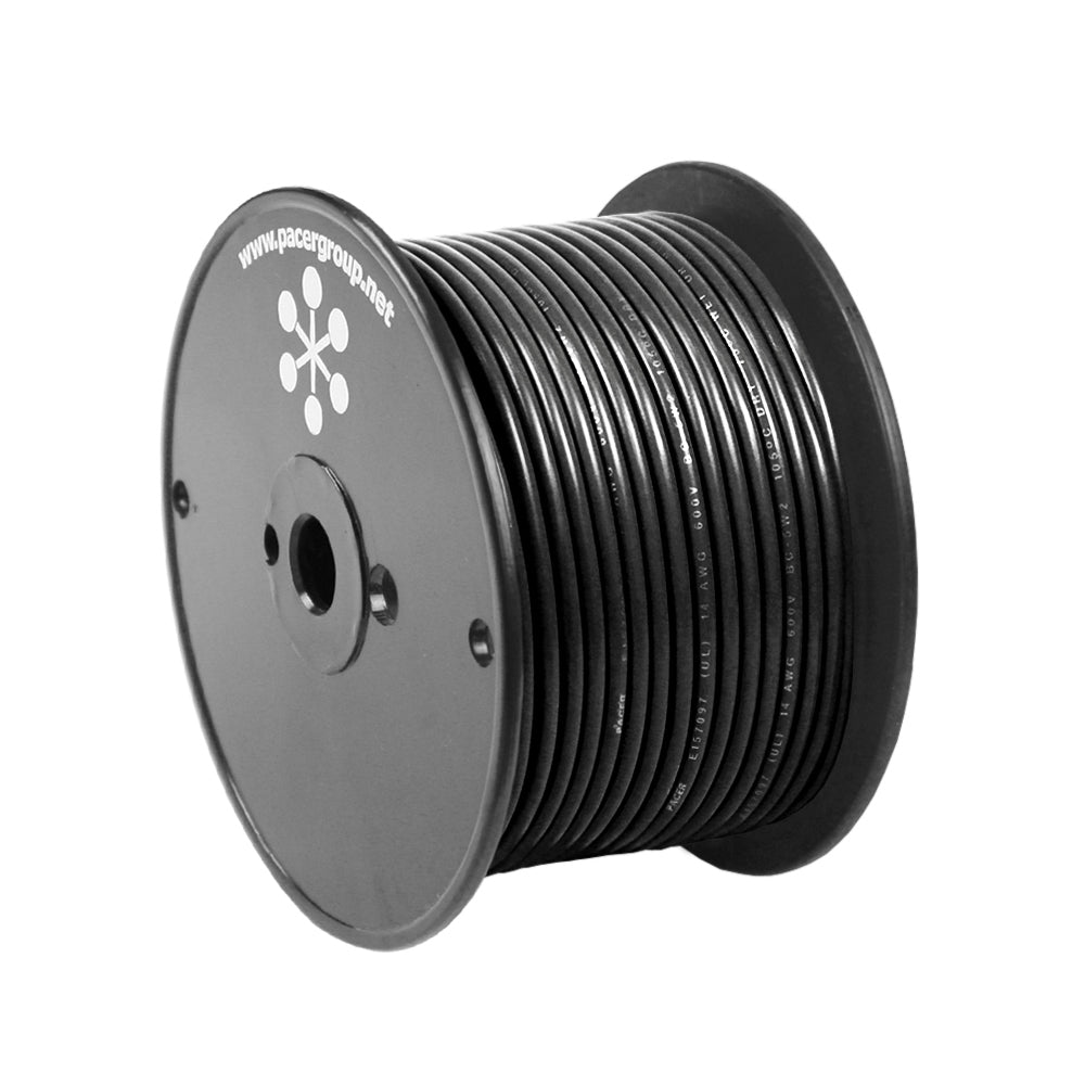 Pacer Black 12 AWG Primary Wire 100 WUL12BK100