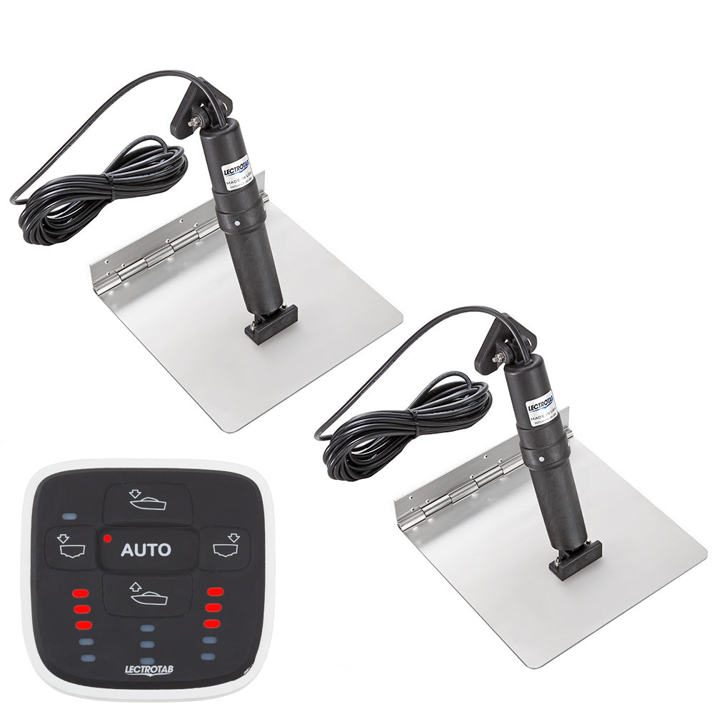 Lectrotab XKA Stainless Steel Trim Tab Kit wALC1 Control 9 x 12 XKASAL9X12