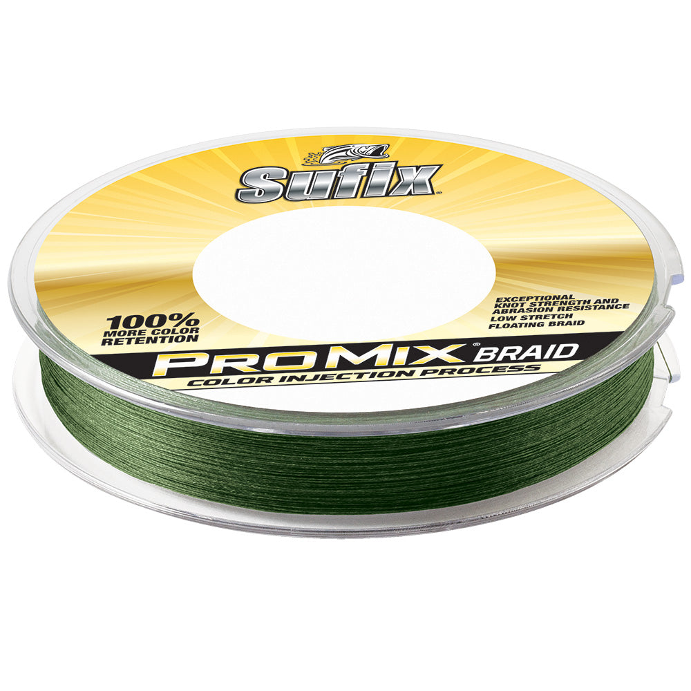 Sufix ProMix Braid 30lb LowVis Green 300 yds 630130G