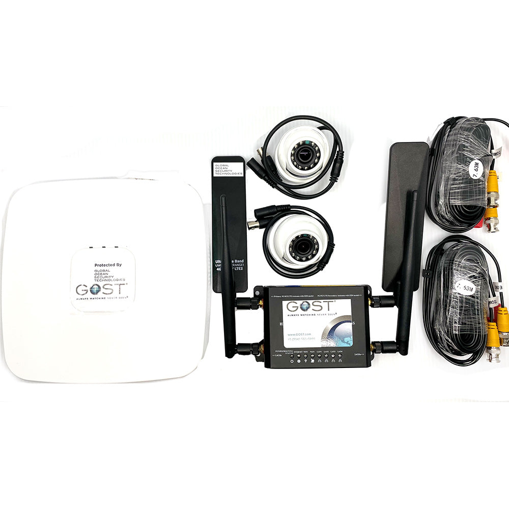 GOST Watch HD XVR Base Package w4GLTE fUp To 8 Cameras GWHDXVR4G
