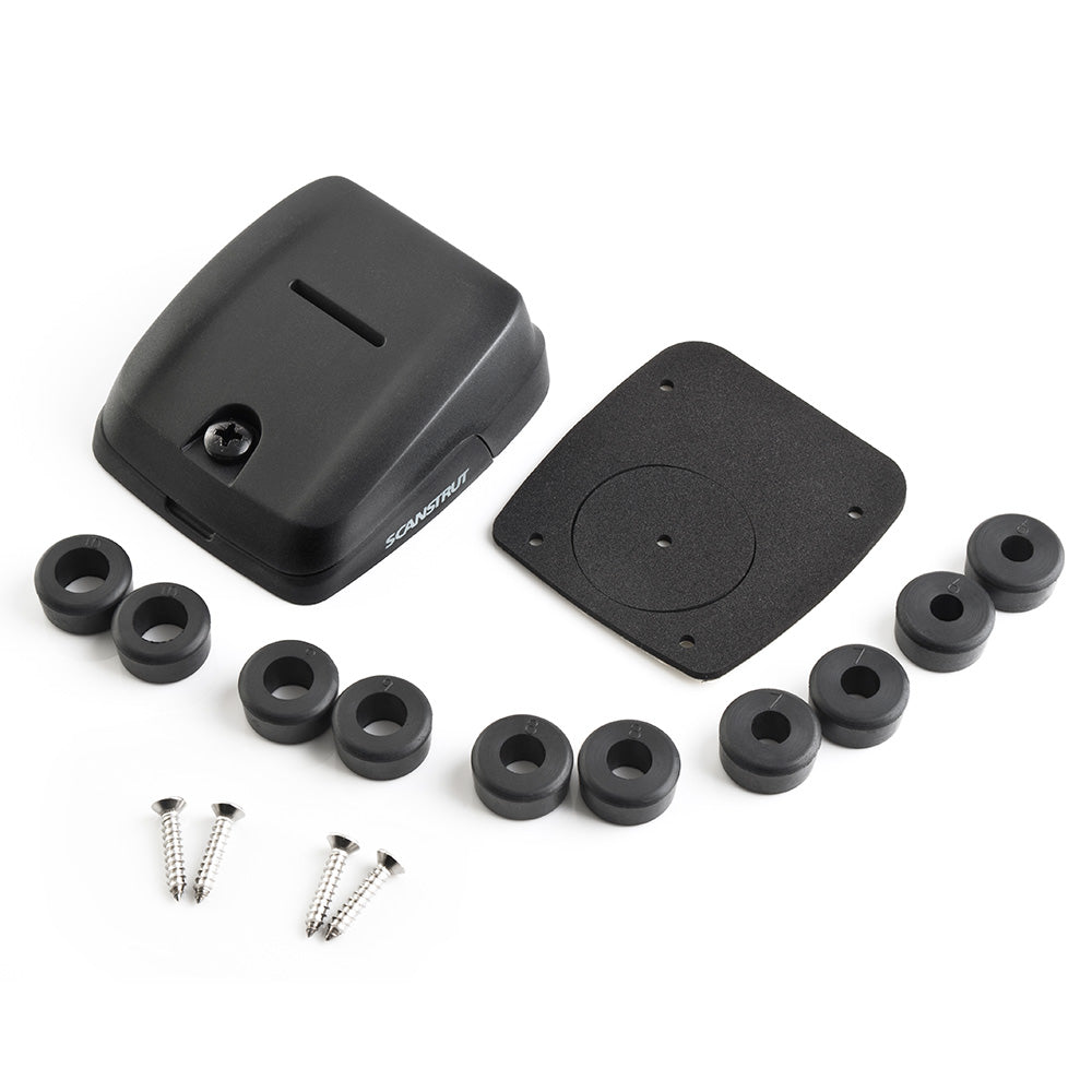 Scanstrut Horizontal Double Cable Seal Black DSHD10BLK