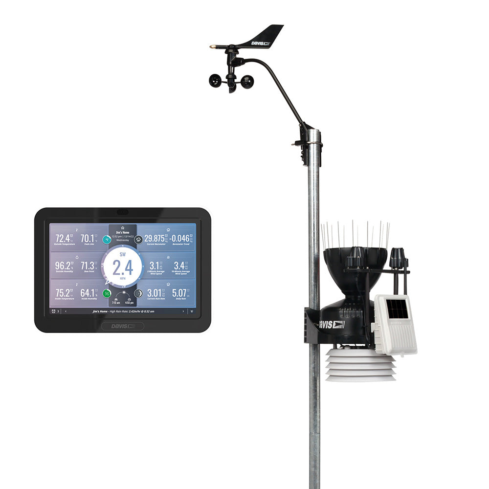 Davis Vantage Pro2 Plus Wireless Weather Station wUV Solar Radiation Sensors and WeatherLink Console 6262