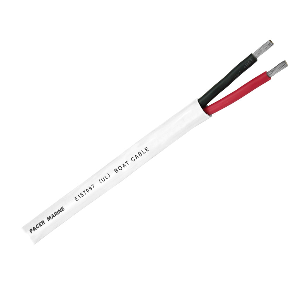 Pacer Duplex 2 Conductor Cable 100 162 AWG Round Cable Red Black WR162DC100