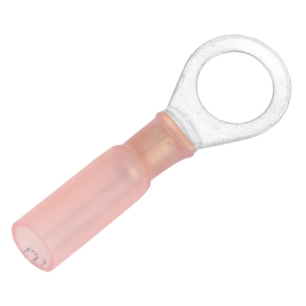 Pacer 2218 AWG Heat Shrink Ring Terminal 516 Stud Size 100 Pack TE1856R100