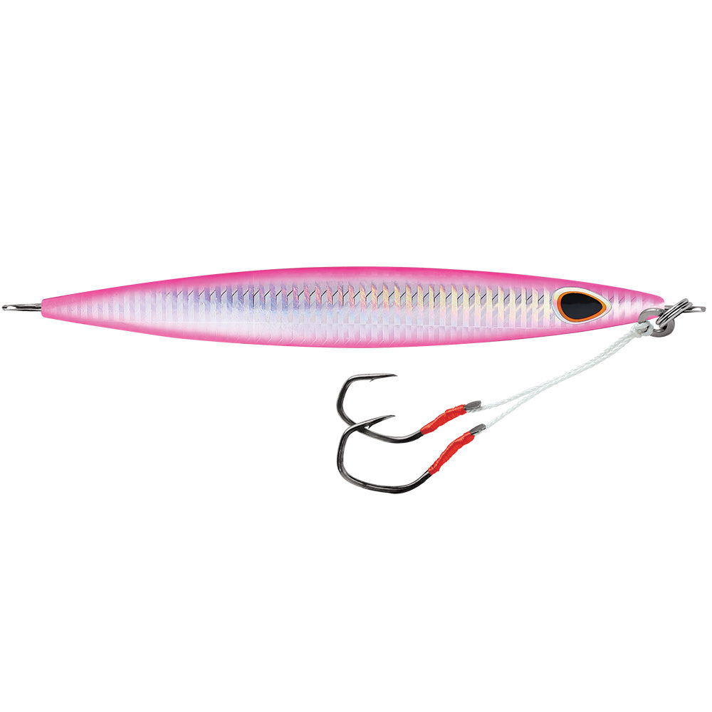Williamson Kensaki 220 Jig  675  775oz  Silver Pink Zebra KSJ220SPZ