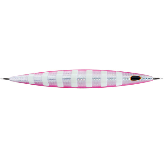 Williamson Kensaki 220 Jig  675  775oz  Silver Pink Zebra KSJ220SPZ